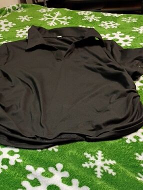 Black Polo Shirt - Classic Short Sleeve